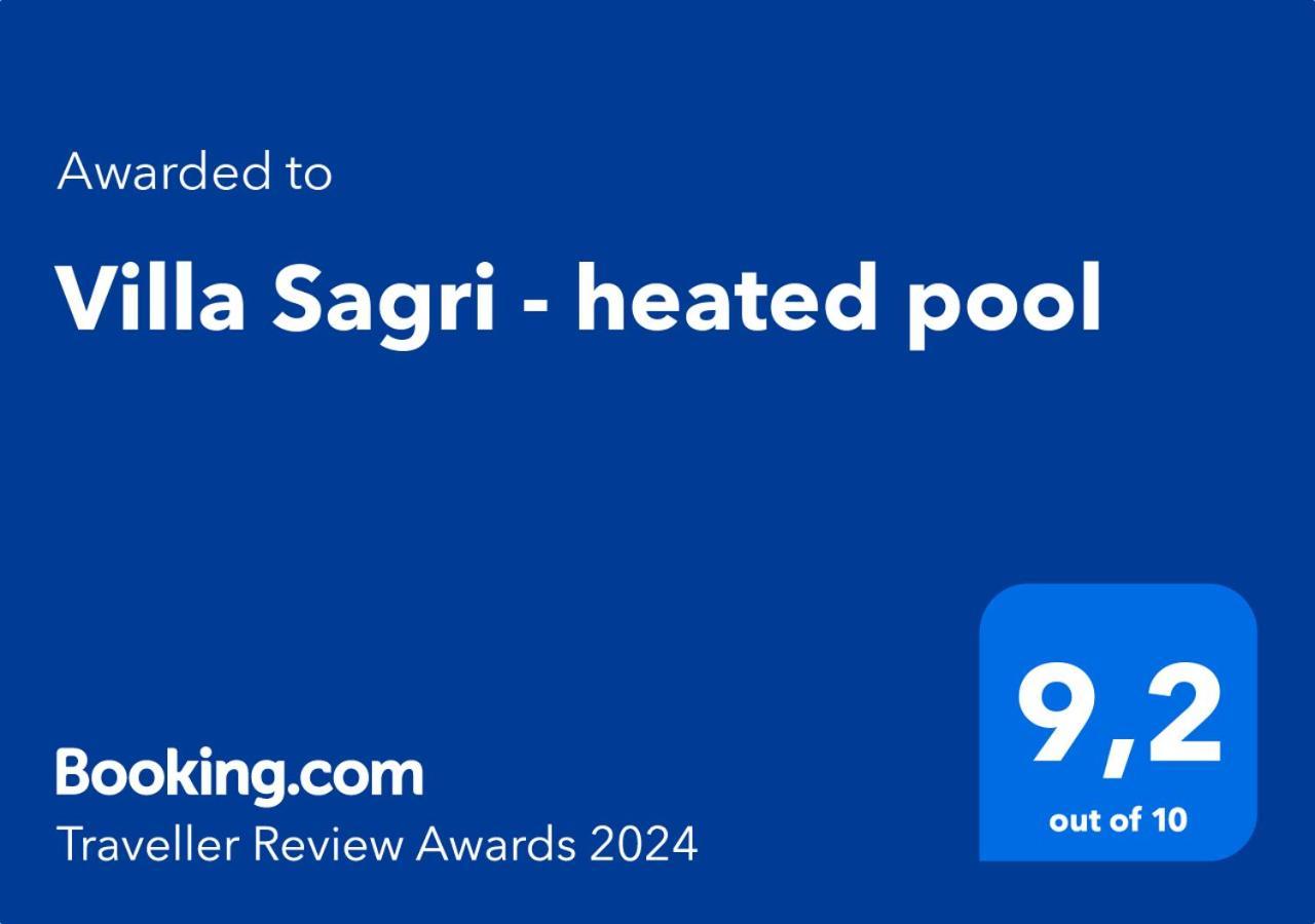 Villa Sagri - Heated Pool Zagrici Exterior foto